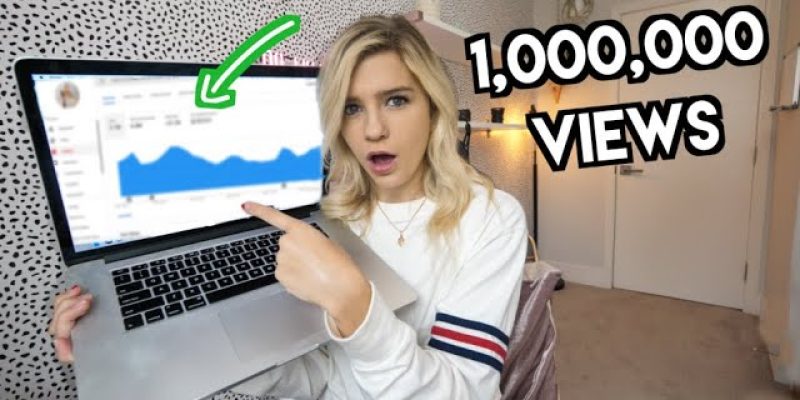 This Is How Much YouTube Paid Me For My 1,000,000 Viewed Video (not clickbait)