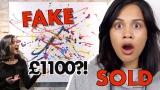 SHE FAKED AN ART GALLERY IN LONDON AND SOLD MY PAINTINGS *it worked!!*