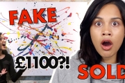 SHE FAKED AN ART GALLERY IN LONDON AND SOLD MY PAINTINGS *it worked!!*