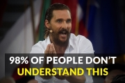 Matthew McConaughey | 5 Minutes for the NEXT 50 Years of Your LIFE